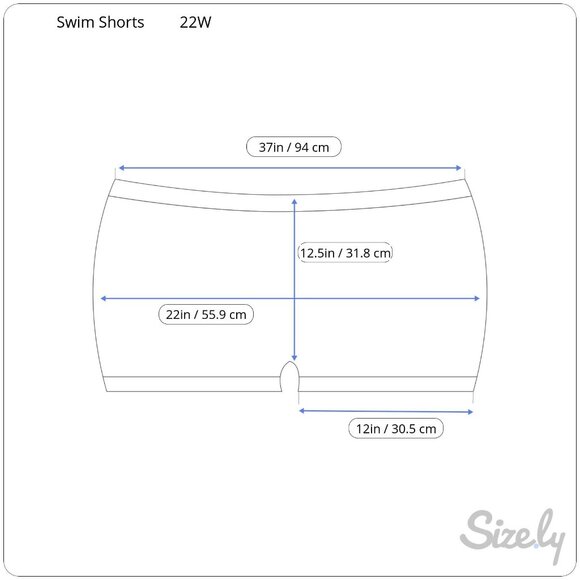 Leopard Print Womens Swim Shorts 22W High Waist Stretchy Polyester - Picture 2 of 4